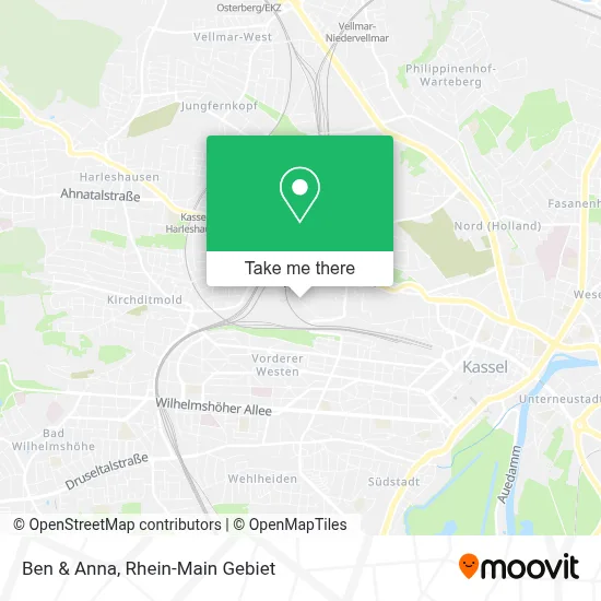 Ben & Anna map
