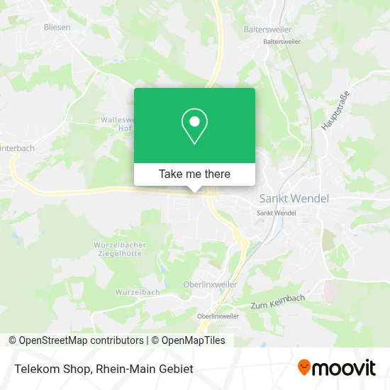 Telekom Shop map
