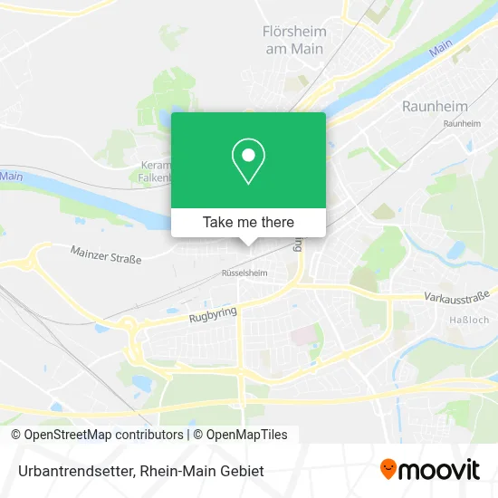 Urbantrendsetter map