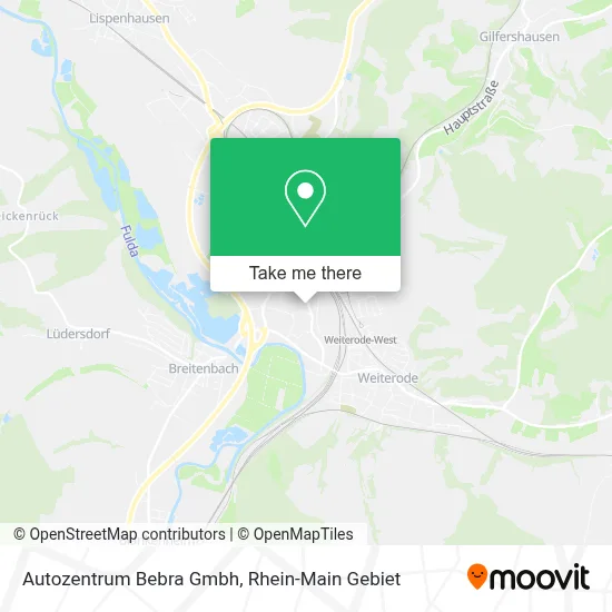 Autozentrum Bebra Gmbh map