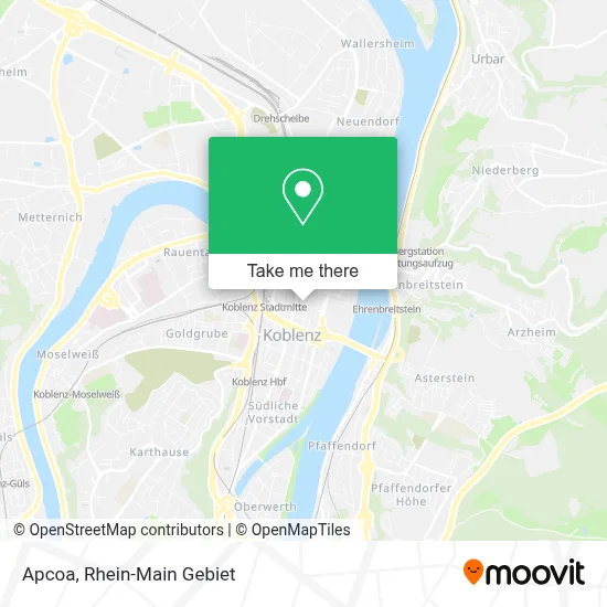 Apcoa map