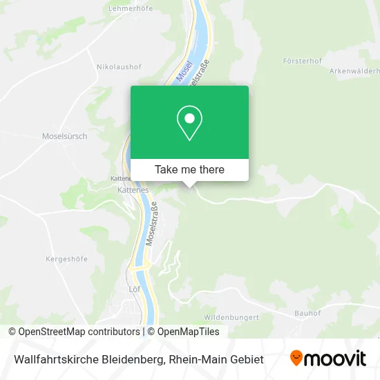 Wallfahrtskirche Bleidenberg map
