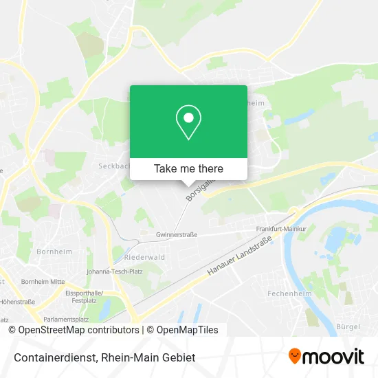Containerdienst map