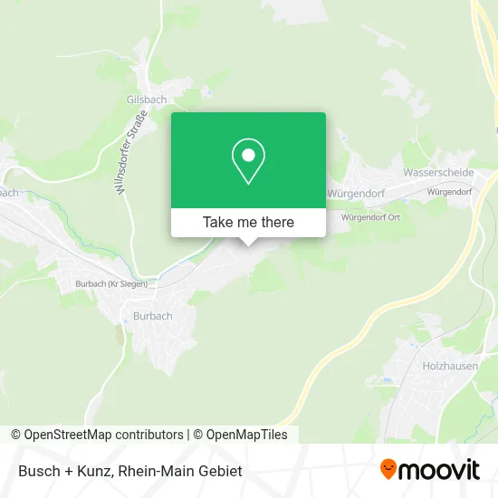 Busch + Kunz map