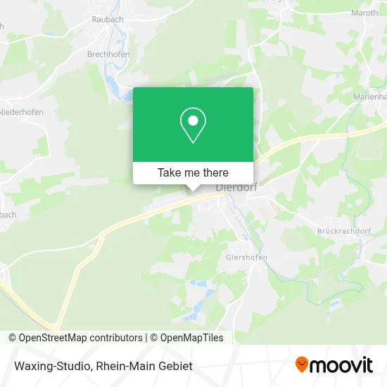Waxing-Studio map