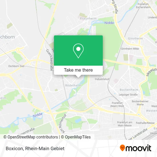 Boxicon map