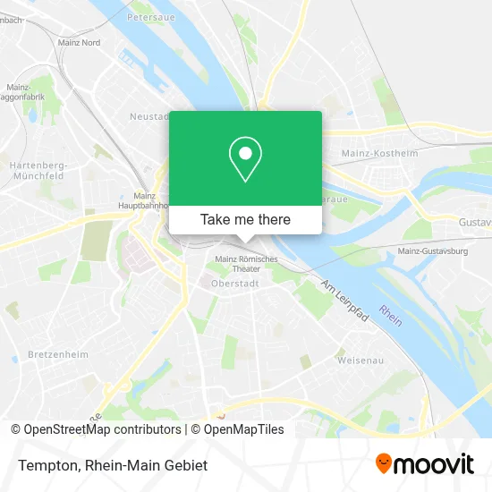 Tempton map