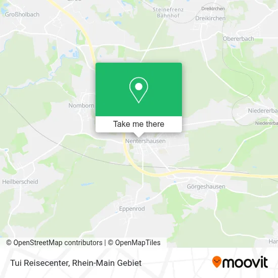 Tui Reisecenter map