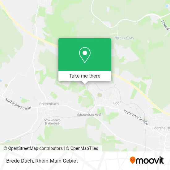 Brede Dach map