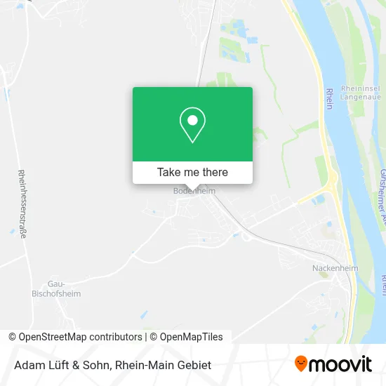 Adam Lüft & Sohn map