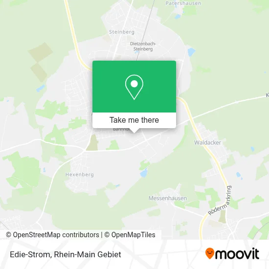Edie-Strom map