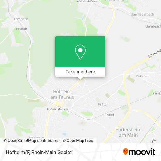 Hofheim/F map