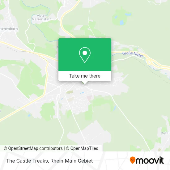 The Castle Freaks map