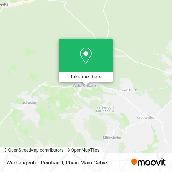 Werbeagentur Reinhardt map