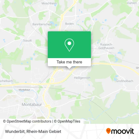 Wunderbit map