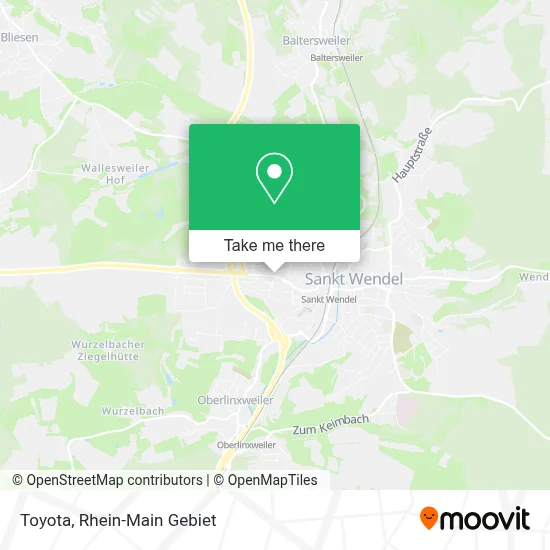 Toyota map