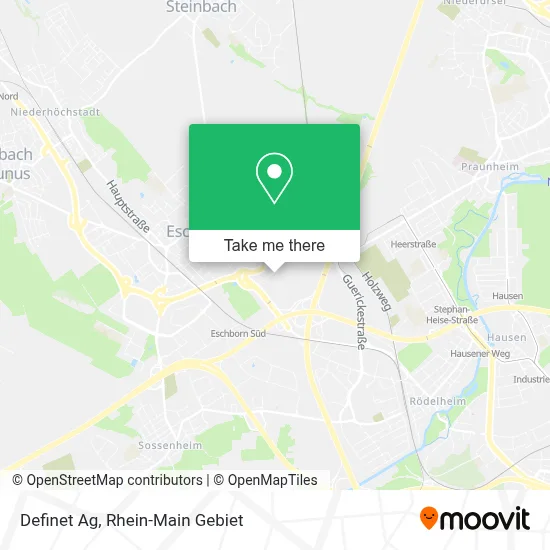 Definet Ag map
