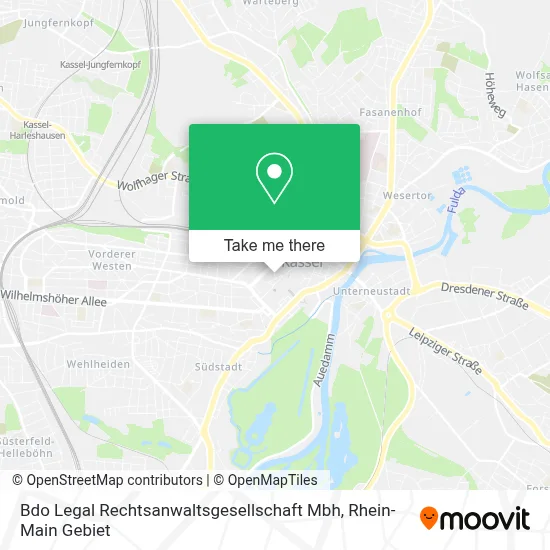 Bdo Legal Rechtsanwaltsgesellschaft Mbh map