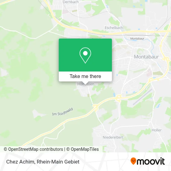 Chez Achim map