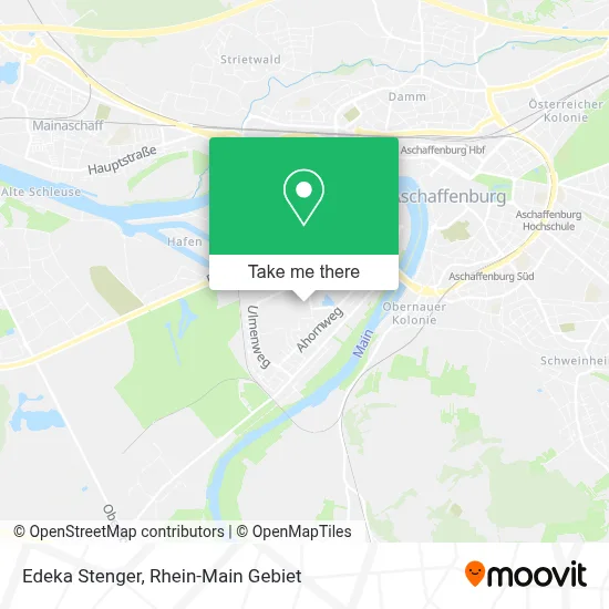 Edeka Stenger map