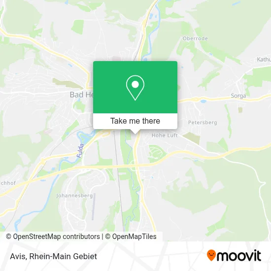 Avis map