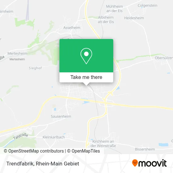 Trendfabrik map