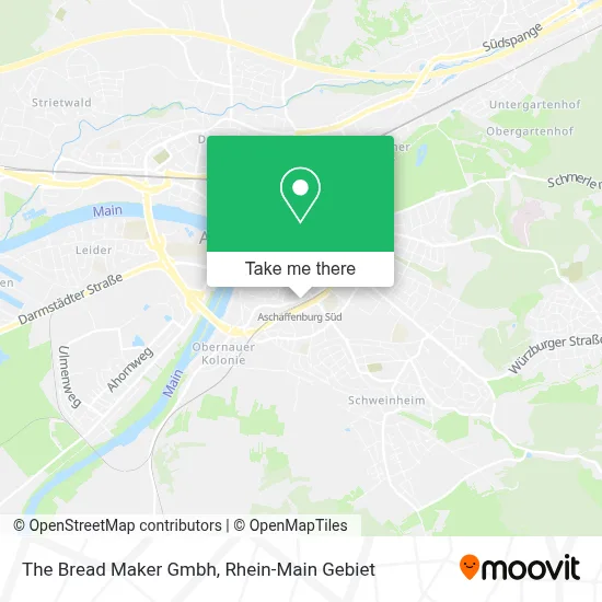 The Bread Maker Gmbh map