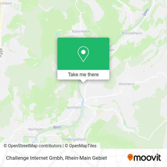 Challenge Internet Gmbh map