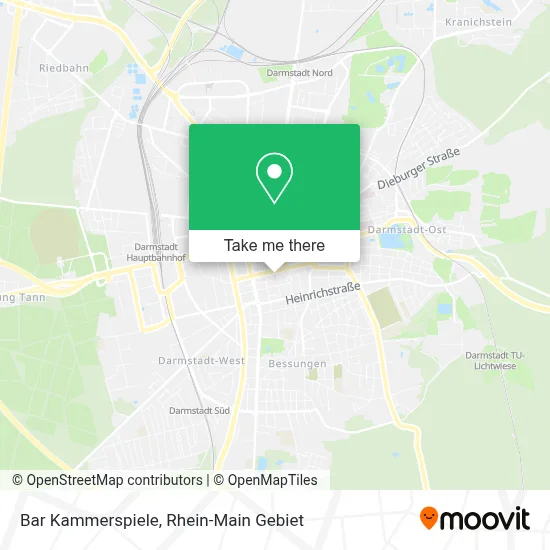 Bar Kammerspiele map