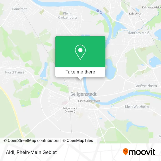 Aldi map