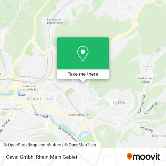 Ceval Gmbh map