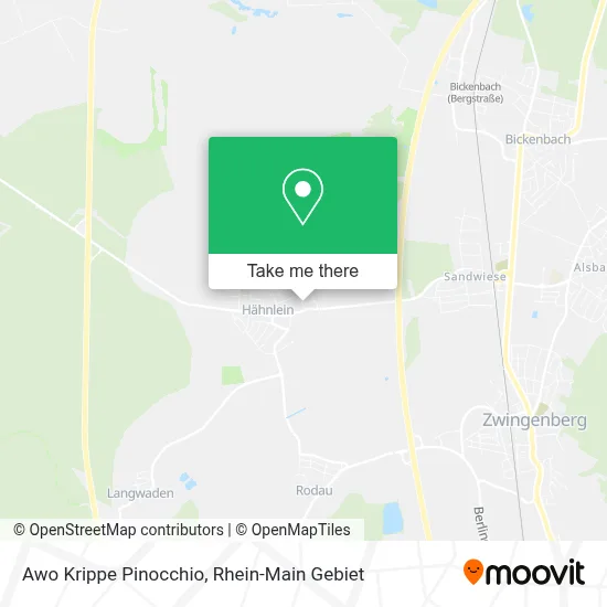 Awo Krippe Pinocchio map