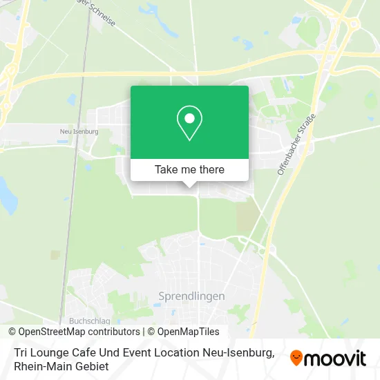 Tri Lounge Cafe Und Event Location Neu-Isenburg map