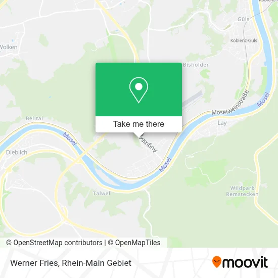 Werner Fries map