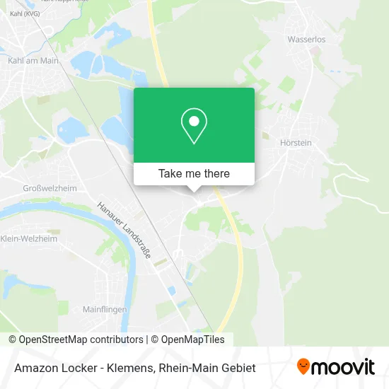 Amazon Locker - Klemens map