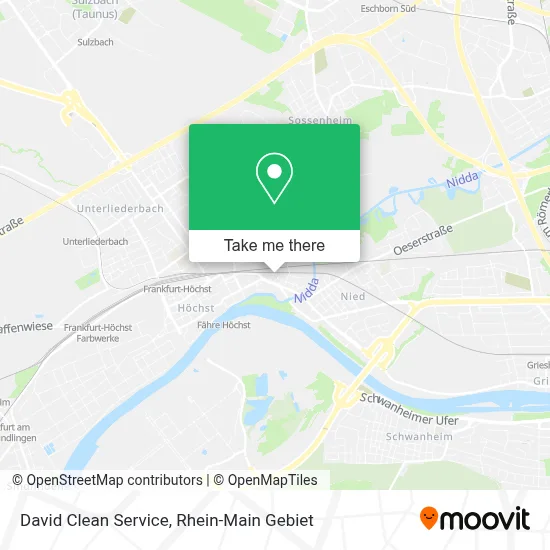 David Clean Service map