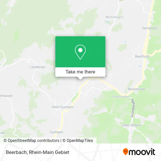 Beerbach map