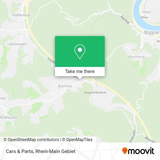 Cars & Parts map