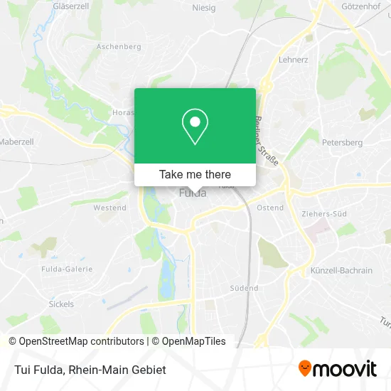 Tui Fulda map