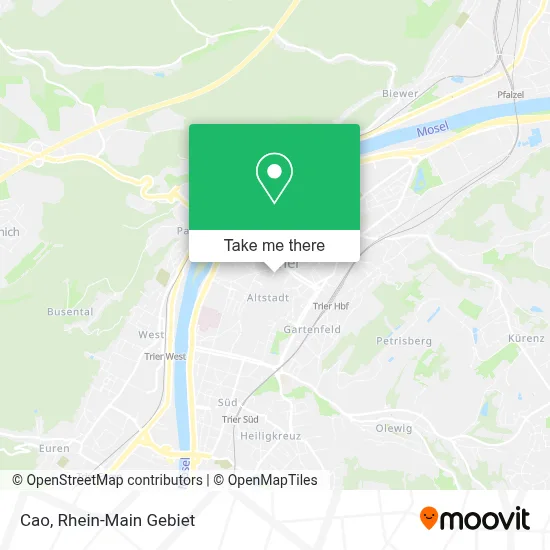 Cao map