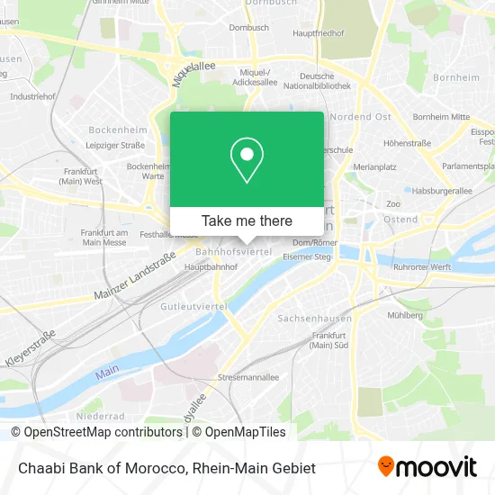 Banque Chaabi Du Maroc map