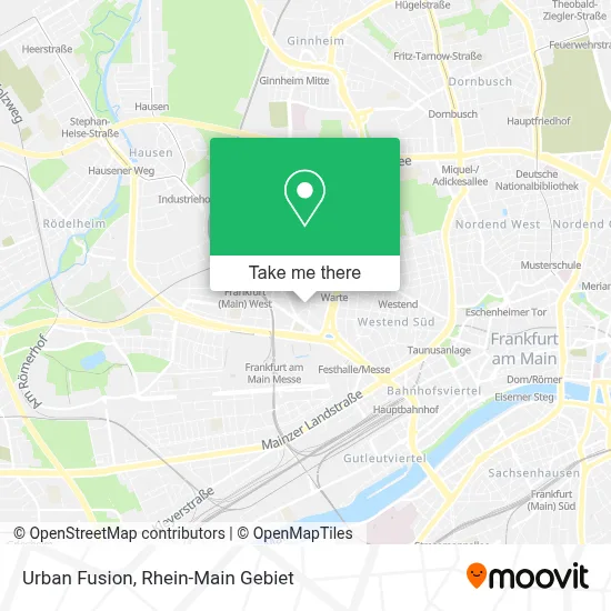 Urban Fusion map
