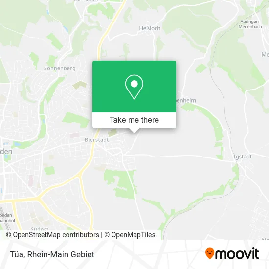 Tüa map