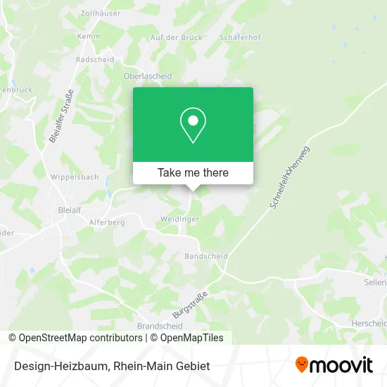 Design-Heizbaum map