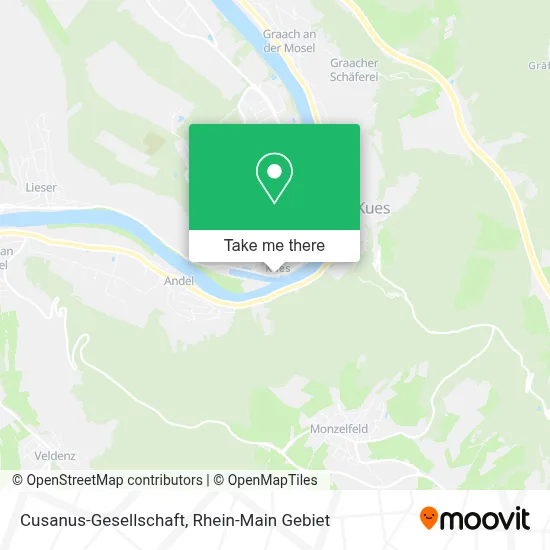 Cusanus-Gesellschaft map