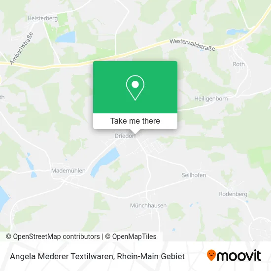 Angela Mederer Textilwaren map