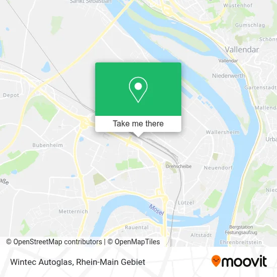 Wintec Autoglas map