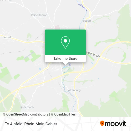 Tv Alsfeld map
