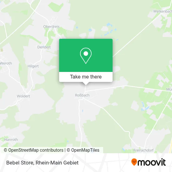 Bebel Store map