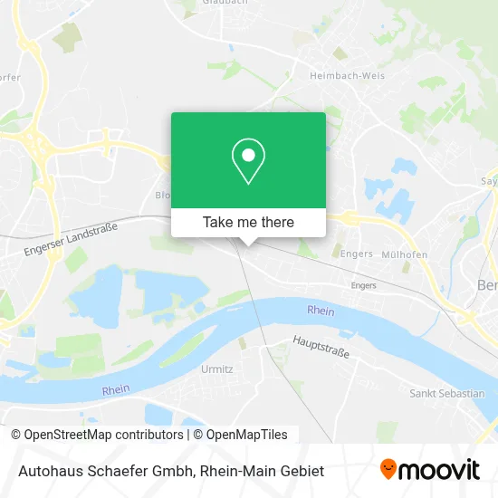 Autohaus Schaefer Gmbh map